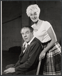 Lionel Stander and Jan Sterling in the stage production Venus at Large