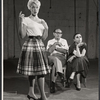 Jan Sterling and unidentified others in the stage production Venus at Large