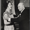 Ruth Gordon and Ernest Truex in the stage production A Very Rich Woman