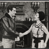 Jack Ryland and Ruth Gordon in the stage production A Very Rich Woman