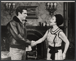 Jack Ryland and Ruth Gordon in the stage production A Very Rich Woman
