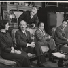 Sylvia Sidney, Carl Low, Luther Adler, Will Kuluva and Jack Warden in the stage production A Very Special Baby