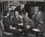 Sylvia Sidney, Carl Low, Luther Adler, Will Kuluva and Jack Warden in the stage production A Very Special Baby