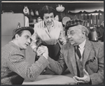 Jack Warden, Sylvia Sidney and Luther Adler in the stage production A Very Special Baby