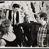 Kaye Kingston, Edward McPhillips, Charles Lutz and Robert L. Ruth in the stage production The Victims