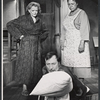 Sylvia Sidney, Tom Aldredge and unidentified in the stage production Vieux Carre