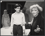 Richard Alfieri, Sylvia Sidney and unidentified in the stage production Vieux Carre
