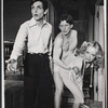 Richard Alfieri, John William Reilly and Olive Deering in the stage production Vieux Carre