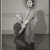 Paul Haney and Kathleen Widdoes in the stage production of A View from the Bridge