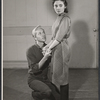 Paul Haney and Kathleen Widdoes in the stage production A View from the Bridge