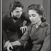 Kathleen Widdoes and unidentified in the stage production of A View from the Bridge