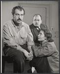 Louis Zorich, Kathleen Widdoes and unidentified in the stage production of A View from the Bridge