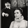 Don McHenry and Claire Bloom in the stage production Vivat! Vivat Regina!