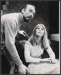 Richard Kiley and Julie Harris in the stage production Voices