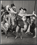 Dana Valery [center] and unidentified in the stage production Wait a Minim!