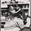 Lee Remick and William Jordan in the stage production Wait Until Dark
