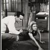James Congdon and Lee Remick in the stage production Wait Until Dark