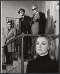 Harris Yulin, Val Bisoglio, Jack Cassidy and Shirley Jones in the 1967 tour of stage production Wait Until Dark