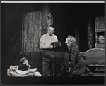 George C. Scott [center] and unidentified others in the stage production The Wall