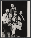 Reathel Bean, Merwin Goldsmith, Peter Lombard and unidentified others in the stage production Wanted
