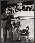 Merwin Goldsmith and unidentified others in the stage production Wanted