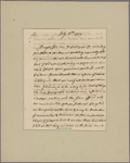 Letter to Horatio Gates, Traveller's Rest [Berkeley Co., Va.]