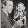 Kevin McCarthy and Dina Merrill in the pre-Broadway run of the stage production A Warm Body