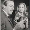 Kevin McCarthy and Dina Merrill in the pre-Broadway tryout of the stage production A Warm Body