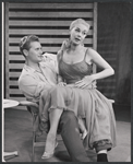 Larry Hagman and June Havoc in the stage production The Warm Peninsula