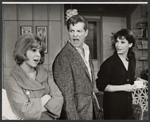 Arlene Golonka, Bob Cummings and Lois Nettleton in the stage production The Wayward Stork