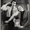 James Naughton and Elsa Raven in the stage production The Web and the Rock