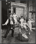 Hilda Haynes, Ruby Dee [center] and unidentified others in the stage production Wedding Band