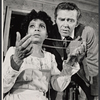 Ruby Dee and James Broderick in the stage production Wedding Band