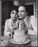 Ruby Dee and Robert Loggia in the stage production Wedding Band