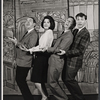 Linda Lavin, Bill McCutcheon, Barry Primus and unidentified in the stage production Wet Paint
