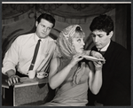Hank Garrett, Isobel Robins and Paul Sand in the stage production Wet Paint