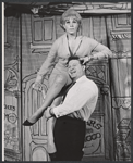 Hank Garrett and unidentified in the stage production Wet Paint