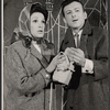 Linda Lavin and Gene Allen in the stage production Wet Paint