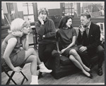 Kate Reid, Dennis O'Keefe and unidentified others in the stage production What Do You Really Know about your Husband?