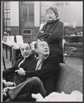 Dennis O'Keefe, Kate Reid and unidentified [left] in the stage production What Do You Really Know about your Husband?