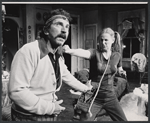 Gabriel Dell and Jane Sanford in the stage production Where Do We Go From Here?