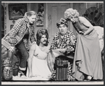 Jane Sanford, Gabriel Dell, Kenneth McMillan and Jake Dengel in the stage production Where Do We Go From Here?
