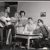 Mitchell Ryan, Dorothy Sands, Ruth White, Dennis Cooney and Carl Esser in the stage production Whisper to Me