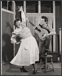 Ruth White and Mitchell Ryan in the stage production Whisper to Me