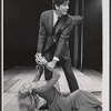 Carrie Nye and Frank Langella in the stage production The White Devil