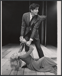 Carrie Nye and Frank Langella in the stage production The White Devil