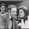 Paul Benedict, Anthony Holland and Cynthia Harris in the stage production The White House Murder Case