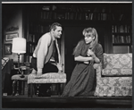 Arthur Hill and Melinda Dillon in the stage production Who's Afraid of Virginia Woolf?
