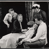 James Whitmore, Leon Ames, Dorothy McGuire, Claudia McNeil and Ben Piazza in the stage production Winesburg, Ohio