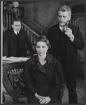 James Whitmore, Dorothy McGuire and Leon Ames in the stage production Winesburg, Ohio